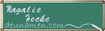 Magalie Hecke Visitenkarte